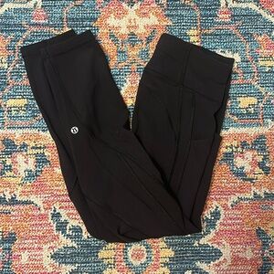 Lululemon black leggings size 4